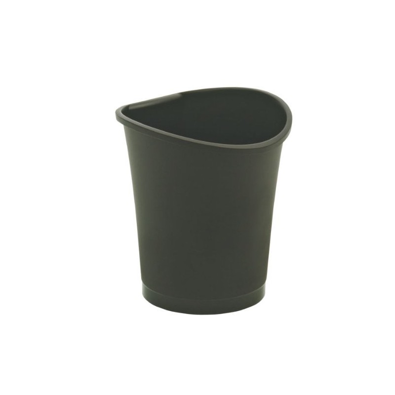 Esselte 18 Litre Waste Bin with Handle, Plastic, Basko Range,