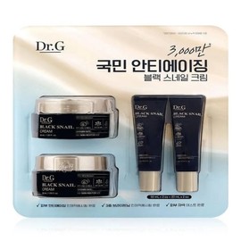 Dr.G Black Snail Cream 50ml Special Set Nourishing Snail Cream Mother Cosmetics Gift x2SET(SH) / 닥터지 블랙 스네일 크림 50ml 기획 세트 영양 달팽이크림 어머니 엄마 화장품 선물 x2SET(SH)