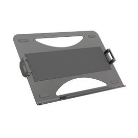 SHOPPINGALL Laptop Mount Tray for Monitor Arms and Stands (Tray Only) | Notebook Arm Mount Tray Fits 75 x 75 and 100 x 100 VESA Mount Holes Fully Secures Laptop - SA-LH04