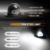 NDRUSH - Lámparas de luz LED para matrícula, compatible con
