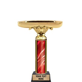 8.25" Canoe Trophies - Custom Canoe Boat Trophy Awards