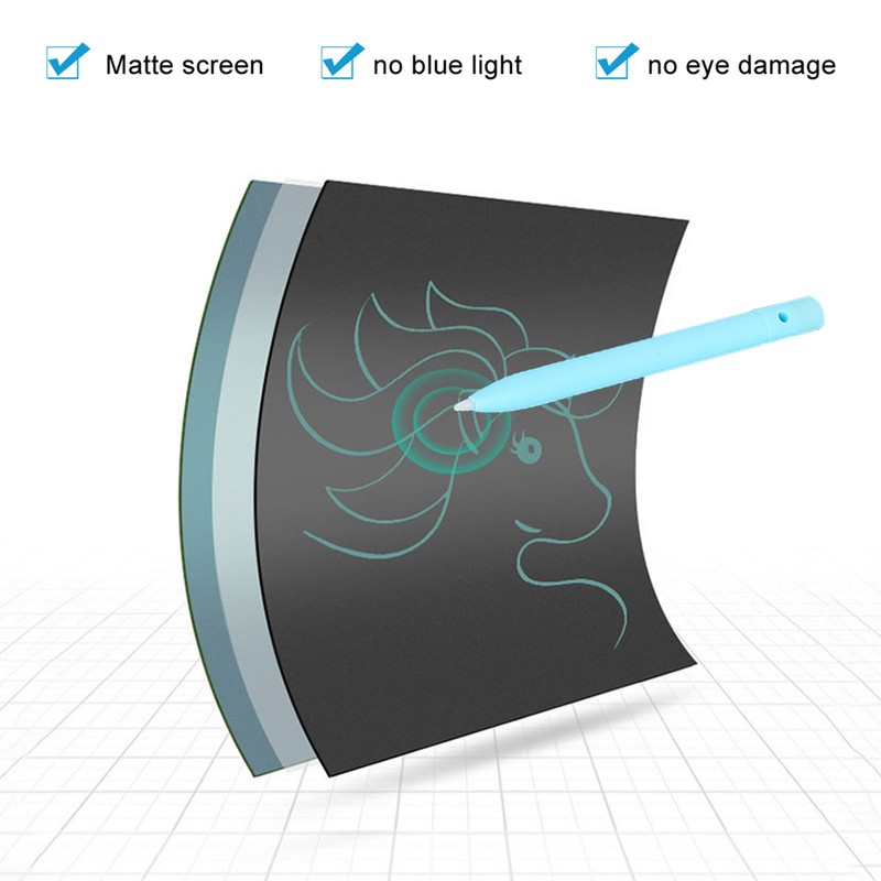 10in Partially Erasable LCD Writing Pad Children Graffiti Smart Thicken