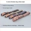 DOOMANLOAD Premium Adjustable Dog Collar,Smart ID Ring,Durable Rose Gold Buckle,