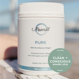 Pure Hydrolysed Marine Collagen made from 100% Wild Caught Fish Skin Only, Marine Stewardship Council (MSC) Certified, Highly Bioavailable to Support Healthy Skin, Hair and Nails (25 Serves)