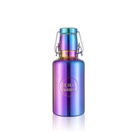 Soulbottles Unisex - Adult Utopia Stainless Steel Bottle, Purple, 0.5 L