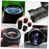 COHEALI 4pcs Camera Lens Pouches Durable Storage Bags with Drawstring