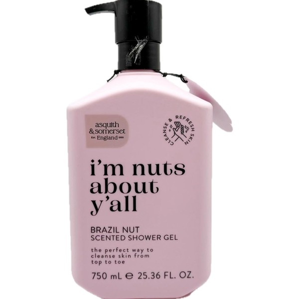 Asquith & Somerset Brazil Nut Scented Shower Gel, 25.36 fl