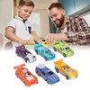 6pcs 1:64 Scale Alloy Racing Cars Set High Simulation Collectible