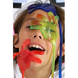 JA-RU Super Stretchy Sticky Hands (2 Pack) Fun Slap Smack & Snap Fidget Toys for Kids. Bulk Classroom Prizes, Party Favors, Easter Goodie Bag Stuffers