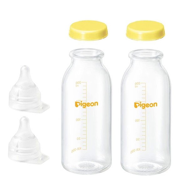 Breast-Feeding Sensation Intuitive Baby Bottle + Nipple + KR Cap
