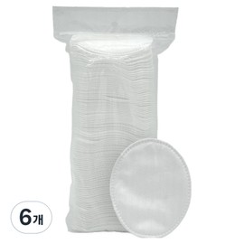 PBS Korea Dual Cotton Big Size, 6 pieces, 100 pieces / 피비에스코리아 듀얼 솜 빅 사이즈, 6개, 100개입