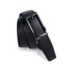 PlusZis 28"-60 "Men's Leather Ratchet Dress Belt Big And Tall