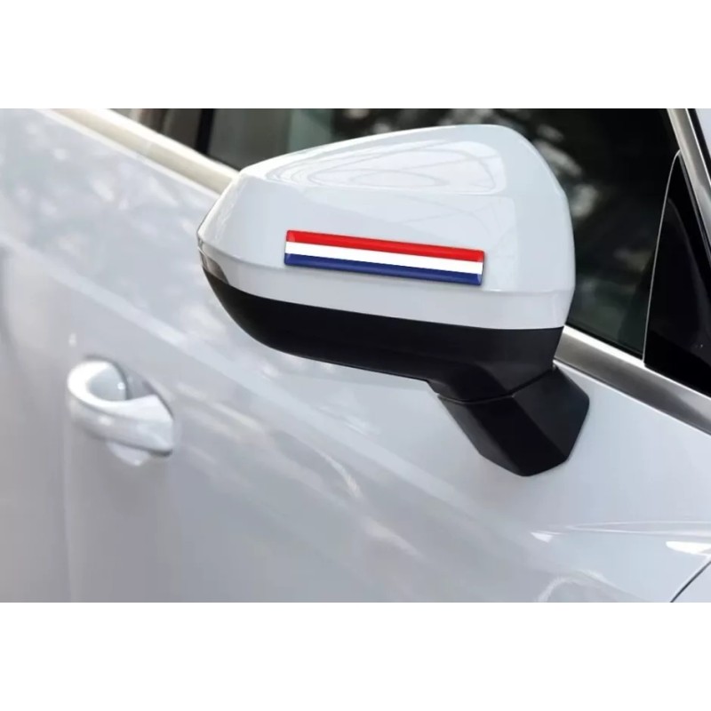 DIGIART INTERNATIONAL ITALY ITALIAN FLAG 3D EPOXY CAR EMBLEM SET