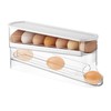 Rolling Egg Holder For Fridge,Egg Keeper For Refrigerator - Egg