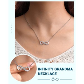 BxkSky Mothers Day Gifts for Grandma Birthday Best Christmas Gigi Gifts for Grandma Nana Grandmother Necklace