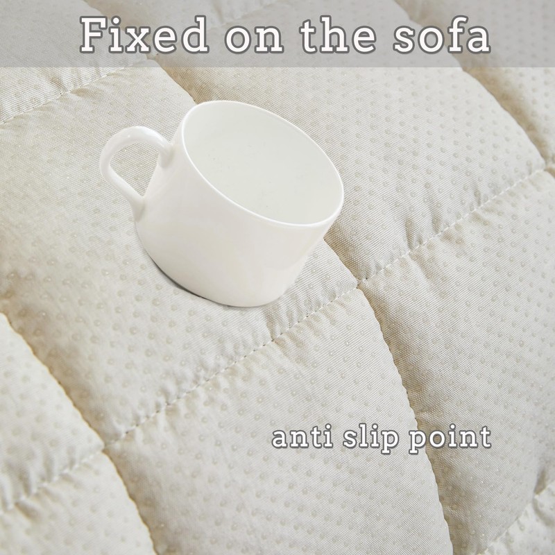 Couch Cover for Dogs Fuzzy Sofa Covers for Pet, Non