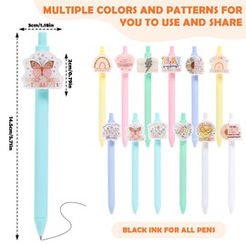 Wxiben Occupational Therapy Pens Gifts - 12 Pcs OT Month Retractable Ballpoint Pens Therapist Appreciation Gift Favor for Women Assistant Doctor Nurse Medical Office Holiday Party Supplies