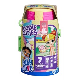 Hasbro Baby Alive Foodie Cuties Set De Muñecas Serie Sol 1 Biberón