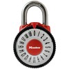 Master Lock 1588D Locker Lock Combination Padlock with Magnification Lens,