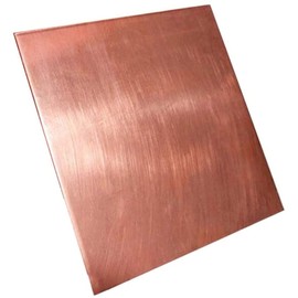 1 piece 99.9% pure copper sheet copper metal copper sheet (100 x 100 mm, T = 4 mm)