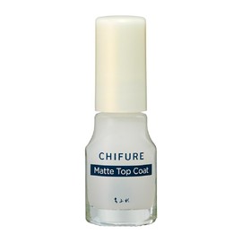 CHIFURE Matte Top Coat, 0.1 fl oz (4.1 ml) Matte Finish, Quick Drying, Flat Brush Type, Self Nail