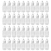 Bamboopack 50PCS 15ml/1oz Empty Clear Plastic Squeezable Dropper Bottles Refillable
