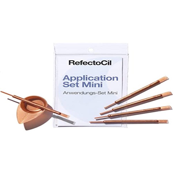 GWCosmetics RefectoCil Anwendungs-Set Mini zum Anrühren und Auftragen von Farben