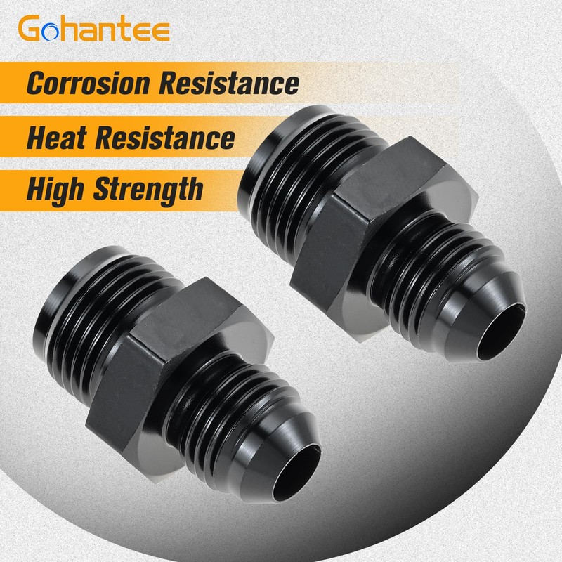 gohantee 6AN Male to 11/16 x 18 Inverted Flare Thread