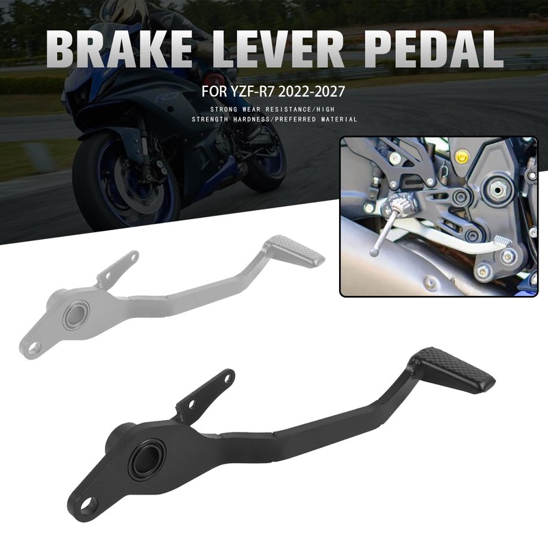 PIKPOP Rear Brake Lever Foot Pedal Motorcycle Accessories Replacement for
