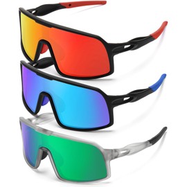 SEKKAF Polarized Sports Sunglasses for Men and Women Cycling Glasses UV Protection Goggles for Mountain Bike Running Fishing