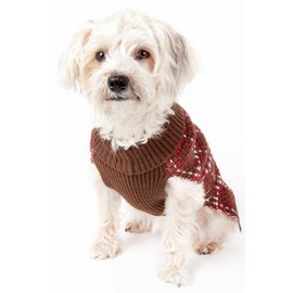Pet Life ® Vintage Symphony Static Fashion Knitted Dog Sweater