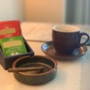 OUSACE Ceramic Ashtray Stylish Indoor & Outdoor Cigarette Ashtray for