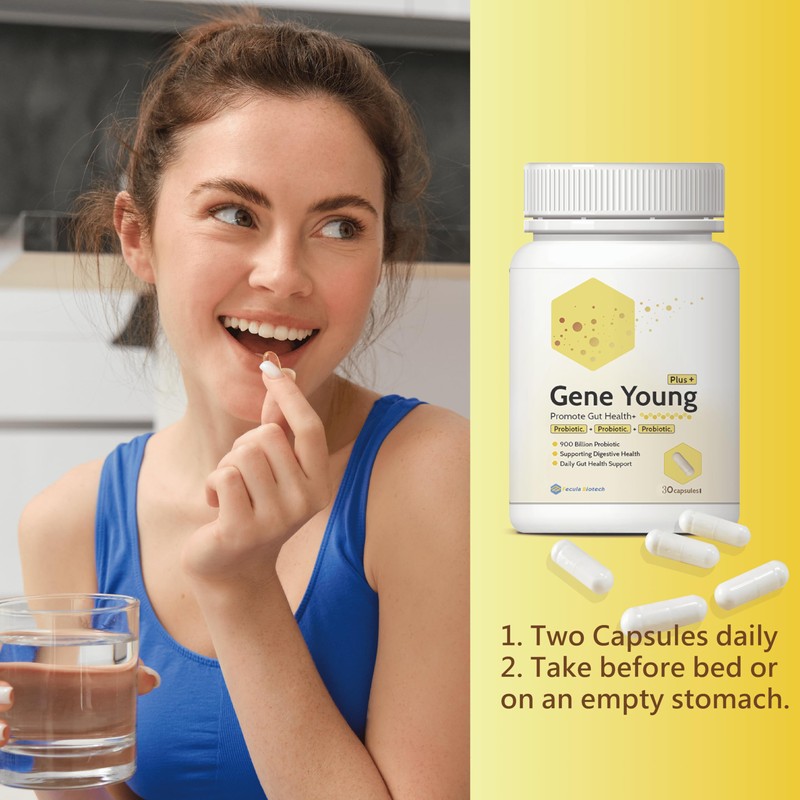Fecula Biotech Synbiotic for Gut Health | 3-in-1 Prebiotic, Probiotic