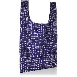 Marushin 0545008100 Eco Bag Polk Mustikka Donates a Portion of Sales to Oiska, Recycled Poly Use, H 25.0 x W15.7 x D 7.9 inches (63.5 x 40 x 20 cm) (When Stored: 4.7 x 4.7 inches (12 x 12 cm)/2.3 oz