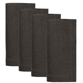 Sferra Festival 100% Linen Hemstitched Dinner Napkins - Iron
