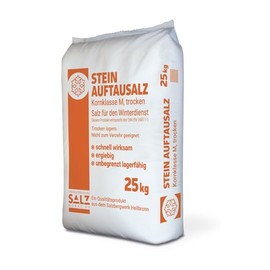 50 kg Stone Defrosting Salt (2 x 25 kg) Gritting Agent KL-M Snow Winter Ice Frost Premium Includes 1 Pair of Arnomed Disposable Gloves
