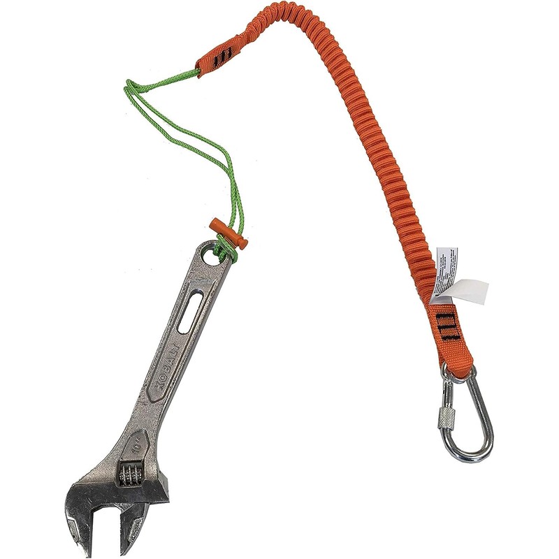 Malta Dynamics Tool Tether Lanyard with Carabiner Attachment, 12 Pack