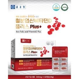 Chong Kun Dang iron supplement for pregnant women iron supplement female hemoglobin approximately 4 months / 종근당 임산부철분제 철분제 여성 헤모글로빈 약4개월