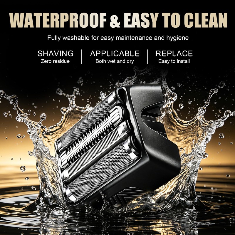 1-Pack Foil Head Compatible with Manscaped Chairman PRO