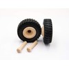 JOWE® Wooden Wheel with Rubber Profile 64 mm | Wooden