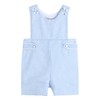 Lil cactus Light Blue Gingham Jon Jons Shortall, 12-18 Months