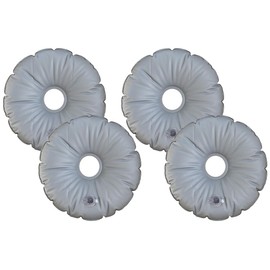Kellegour Pack of 4 Water Weight Bag, Tube Weight, Weight Bag, Round Flags Weight Bag, Portable Foldable Round Umbrella, Foldable, for Parasol Stand, for 10 Litres of Sand or Water