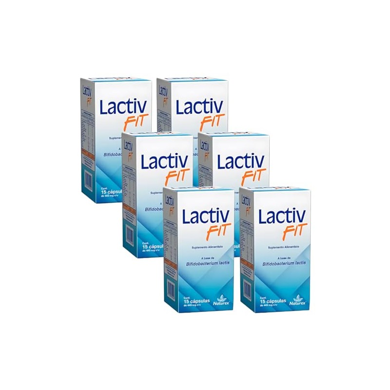 Lactiv Fit suplemento alimenticio 15 capsulas de 47mg c/u |