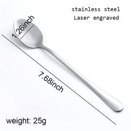 Ice Cream Makes Everything Better Spoon Gifts for Ice Cream Lover Gifts for Women Men Birthday Christmas Gifts for Friend Family Ice Cream Day Party Tableware Dessert Spoons