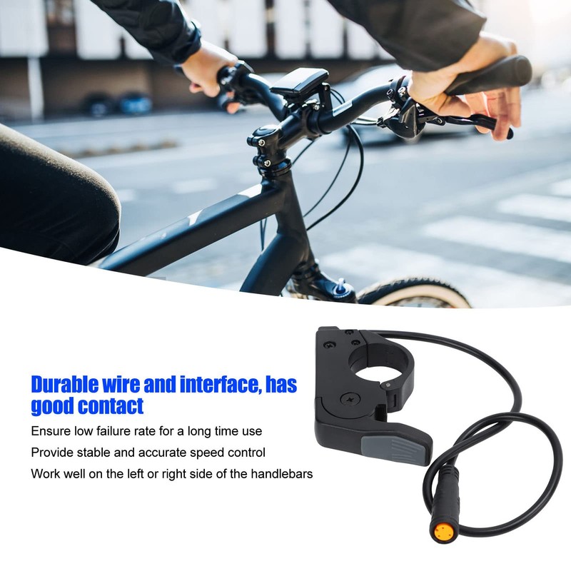 SUNGOOYUE Electric Bicycle Thumb Throttle, Quick Release Bicycle Thumb Accelerator