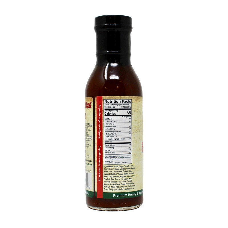 Kyvan Foods, Honey Apple BBQ Sauce, 15 Oz