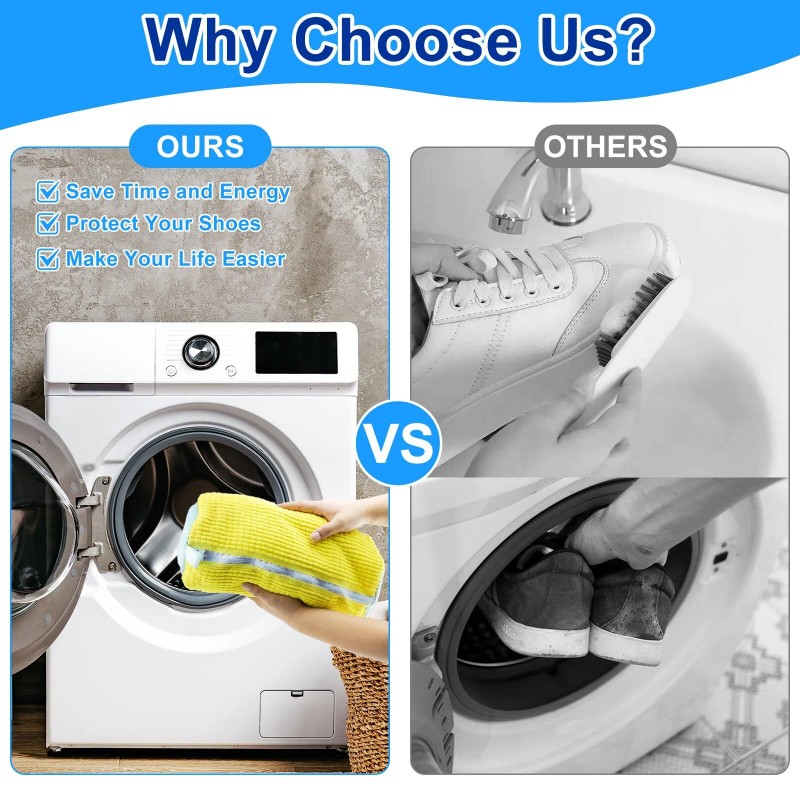 Generic Laundry Bag Yellow 1PCS Zipper Mesh Bag for Washing