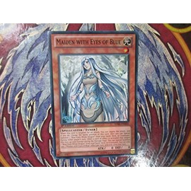 YU-GI-OH! - Maiden with Eyes of Blue (SDBE-EN006) - Structure Deck: Saga of Blue-Eyes White Dragon - 1st Edition - Super Rare