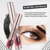 4D Silk Fiber Lash Mascara, Fber Lashes Mascara Waterproof, Long-Lasting,