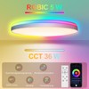 AmazeFun LED Ceiling Light 36 W - Ceiling Light Dimmable